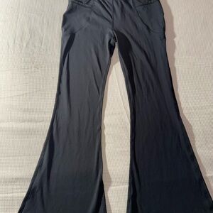 Women's Black Flared Leggings